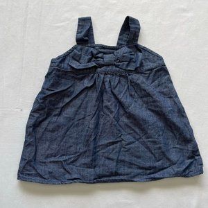 Crazy 8 Chambray Tank Top size 5T